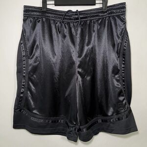 And1 Basketball Shorts Men Size XXL 2XL Shiny Gray 10” Inseam Drawstring Pockets